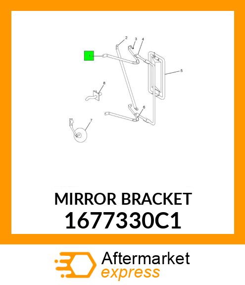 MIRRORBRACKET 1677330C1