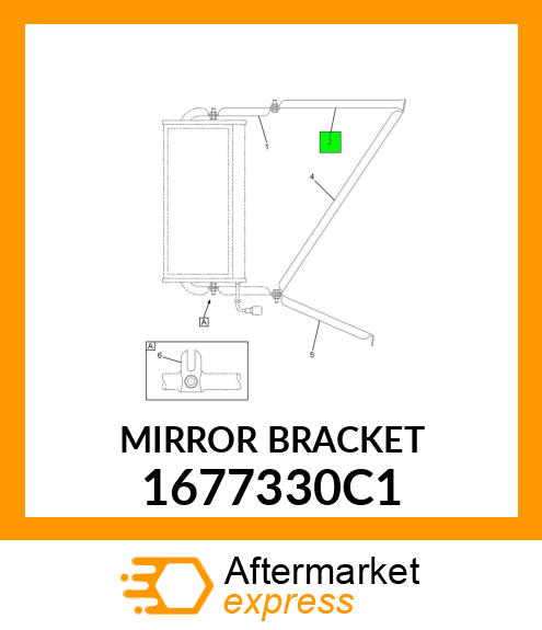 MIRRORBRACKET 1677330C1