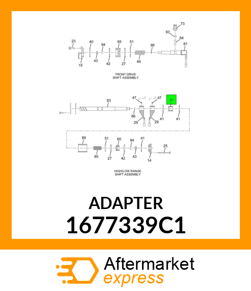 ADAPTER 1677339C1