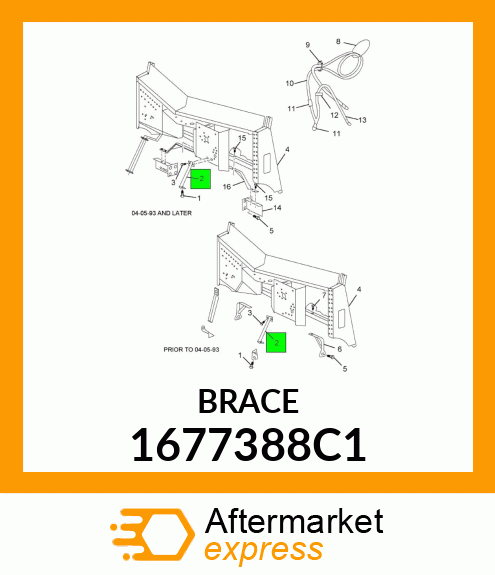 BRACE 1677388C1