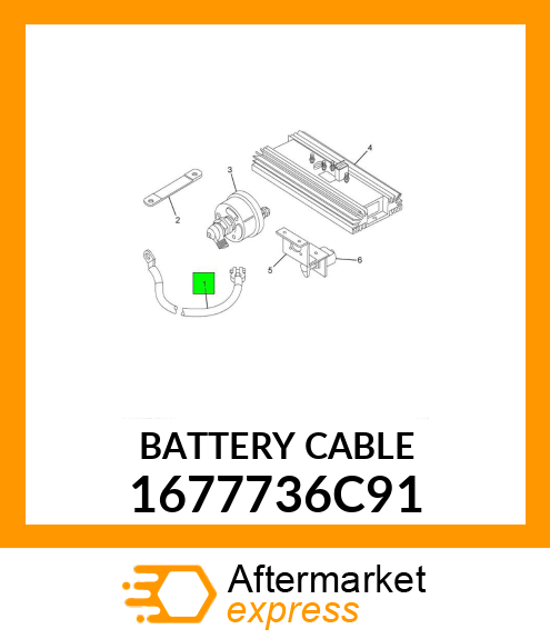 BATTERYCABLE 1677736C91