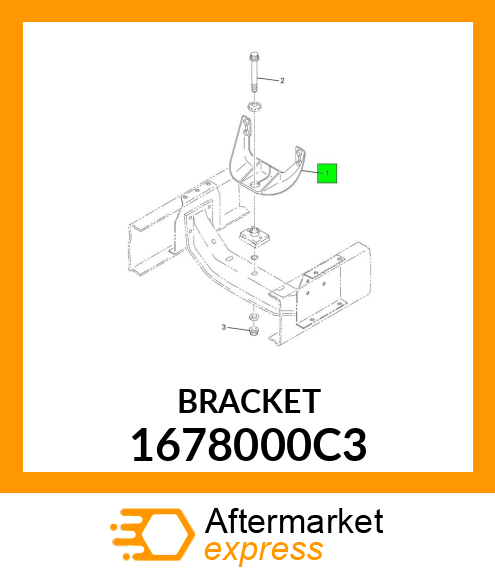 BRACKET 1678000C3