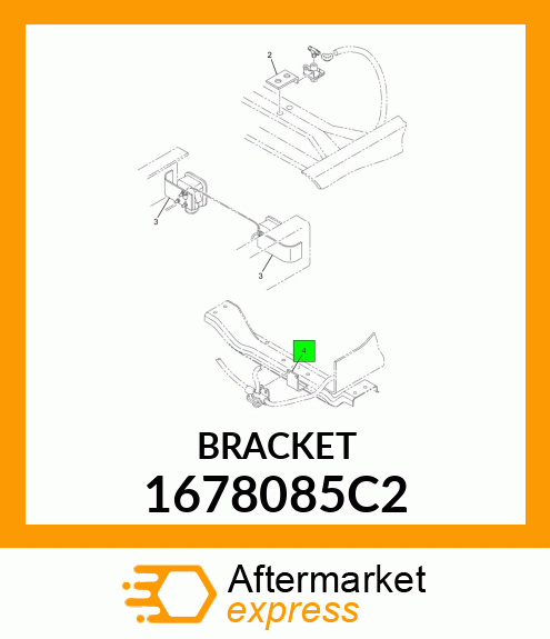 BRACKET 1678085C2