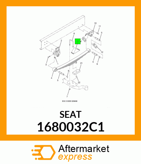 SEAT 1680032C1