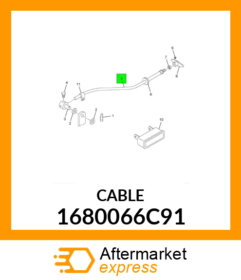 CABLE 1680066C91