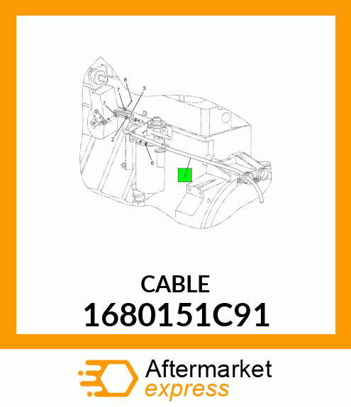 CABLE 1680151C91