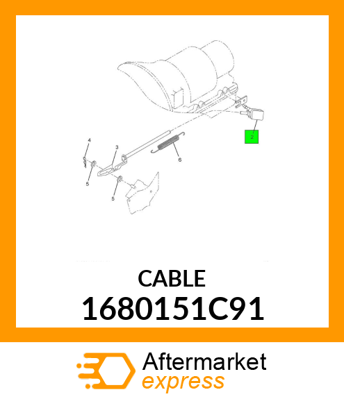 CABLE 1680151C91