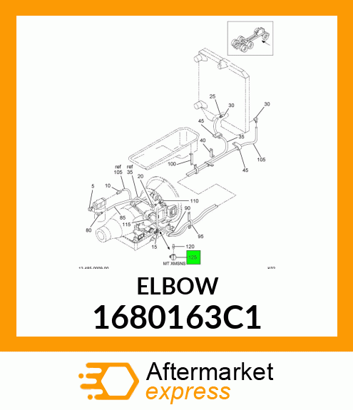 ELBOW 1680163C1