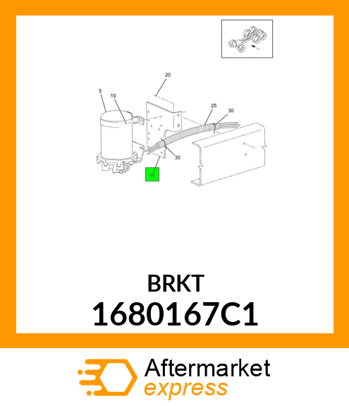 BRKT 1680167C1