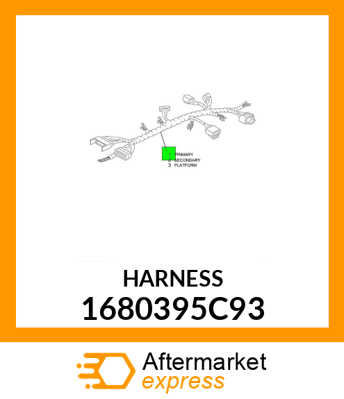 HARNESS 1680395C93