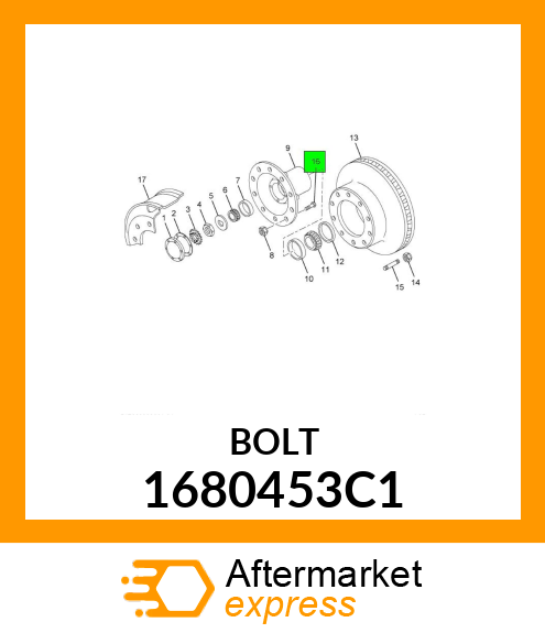 BOLT 1680453C1