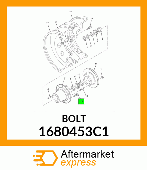 BOLT 1680453C1