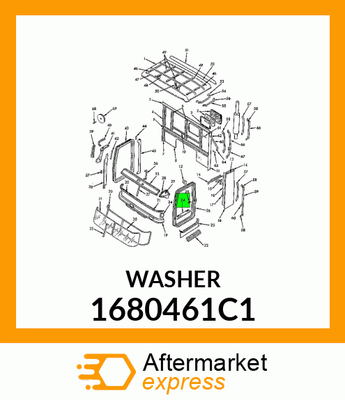 WASHER 1680461C1