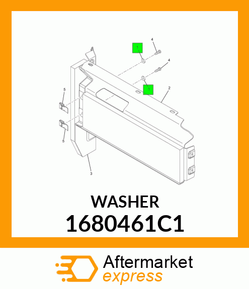 WASHER 1680461C1