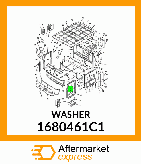 WASHER 1680461C1