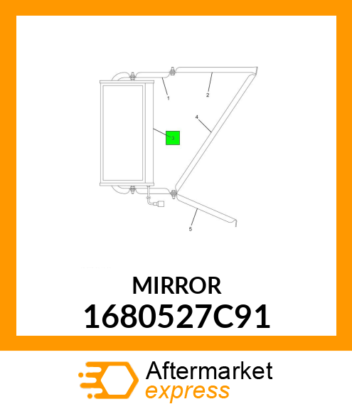 MIRROR 1680527C91