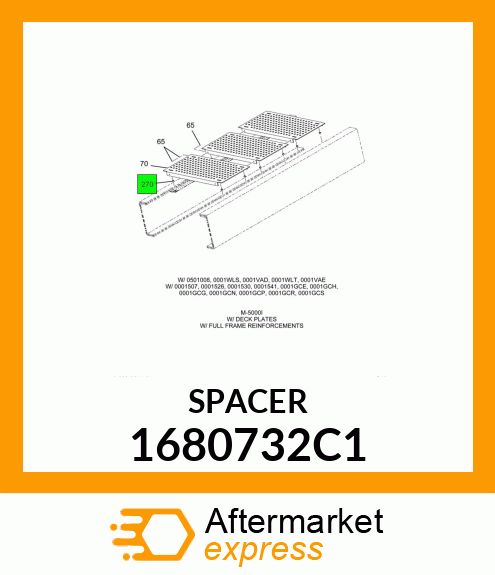 SPACER 1680732C1