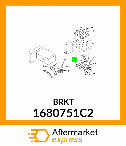 BRKT 1680751C2