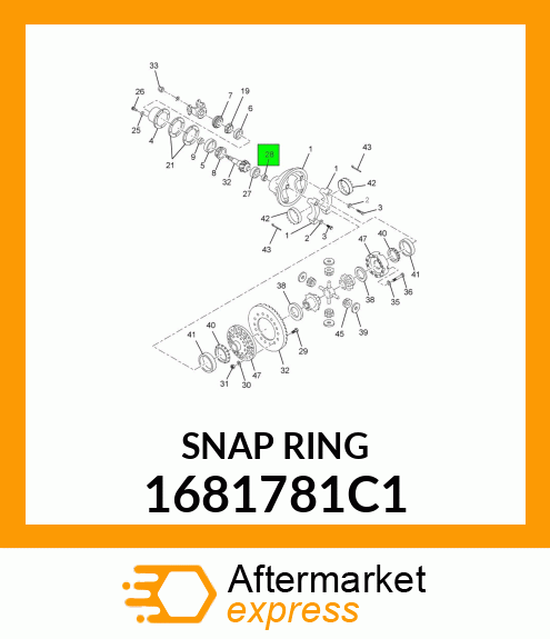 SNAPRING 1681781C1