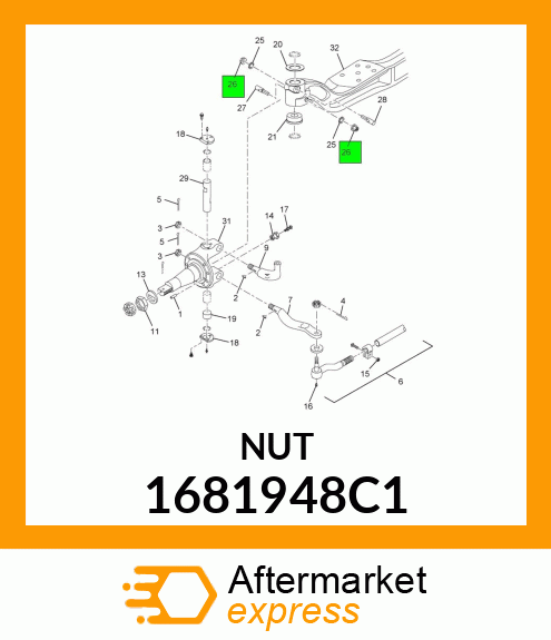 NUT 1681948C1