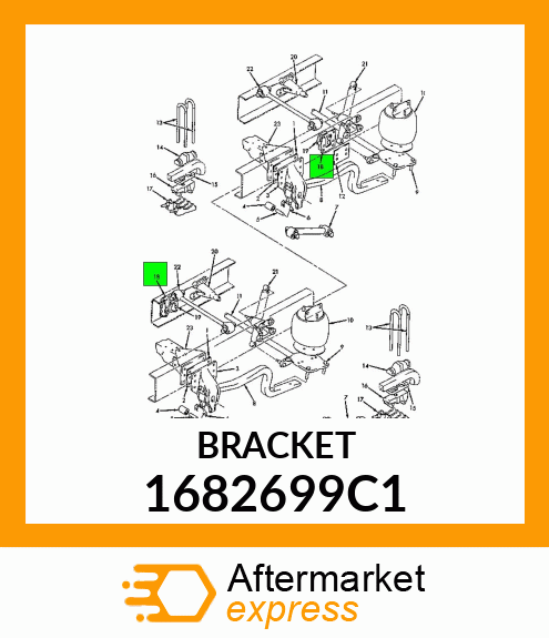 BRACKET 1682699C1