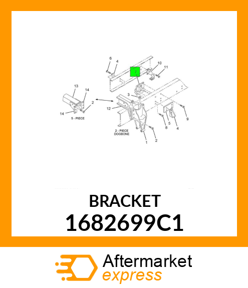 BRACKET 1682699C1