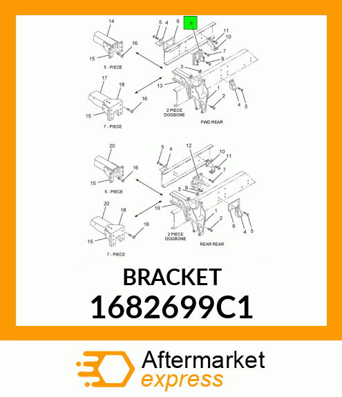 BRACKET 1682699C1