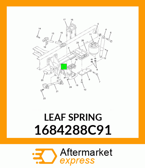 LEAFSPRING 1684288C91