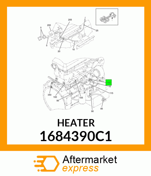 HEATER 1684390C1