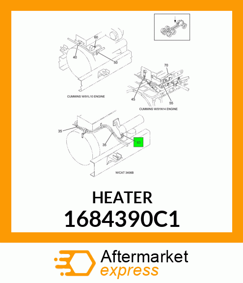 HEATER 1684390C1