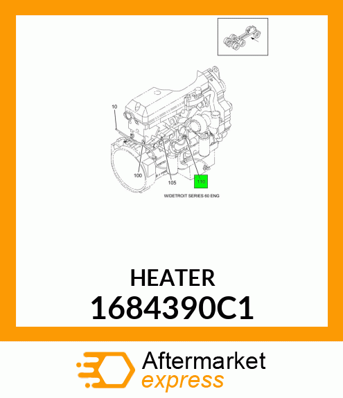 HEATER 1684390C1