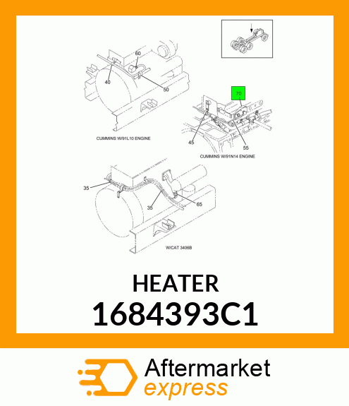 HEATER 1684393C1