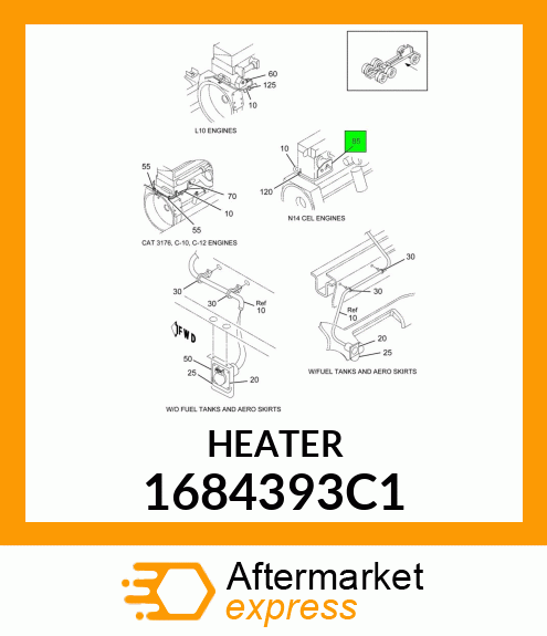 HEATER 1684393C1