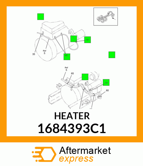 HEATER 1684393C1