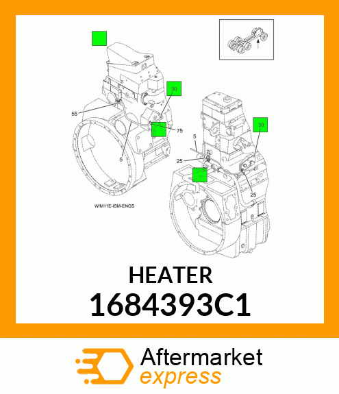 HEATER 1684393C1