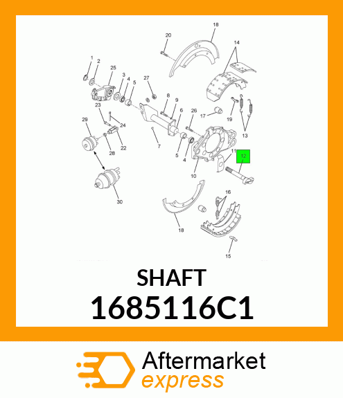 SHAFT 1685116C1