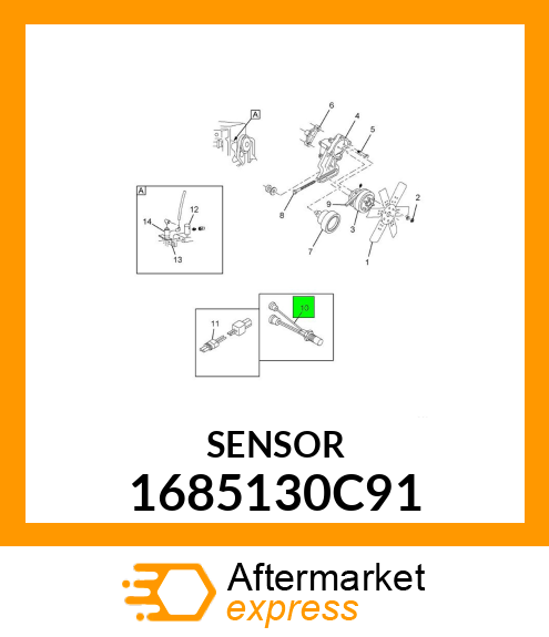 SENSOR 1685130C91