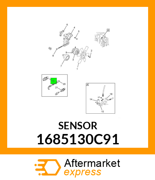 SENSOR 1685130C91