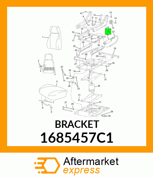 BRACKET 1685457C1