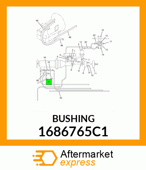 BUSHING 1686765C1