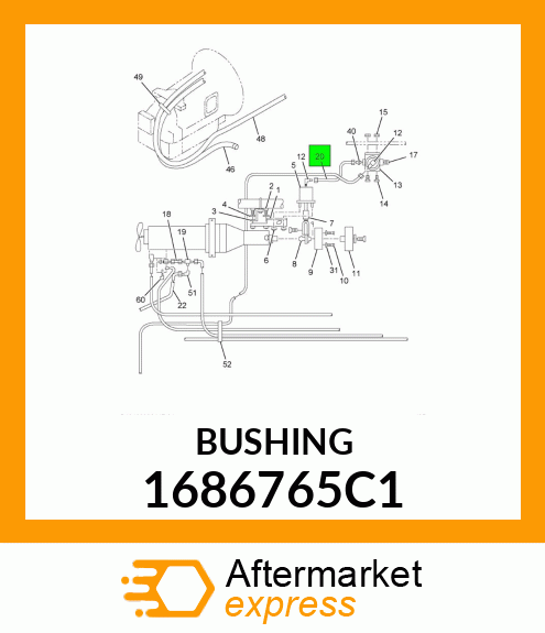 BUSHING 1686765C1