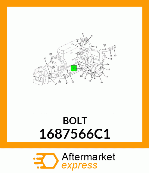 BOLT 1687566C1