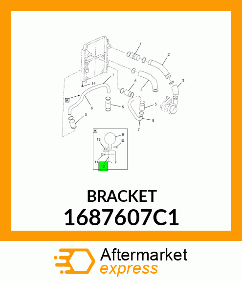 BRACKET 1687607C1