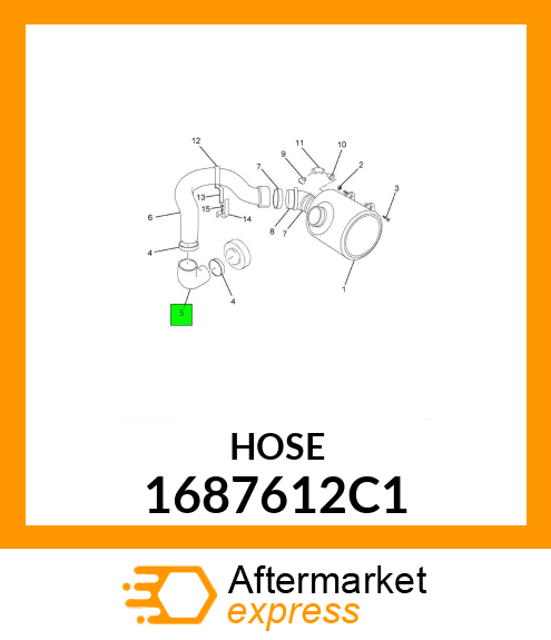 HOSE 1687612C1