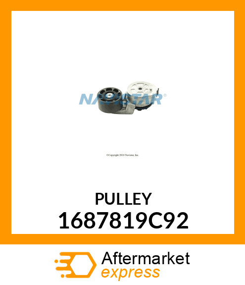 PULLEY 1687819C92