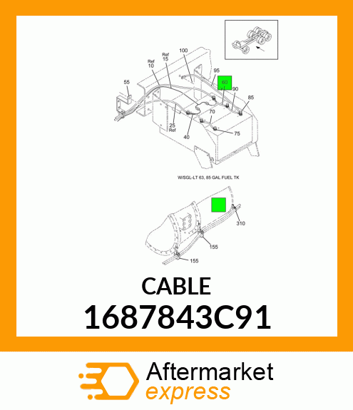 CABLE 1687843C91