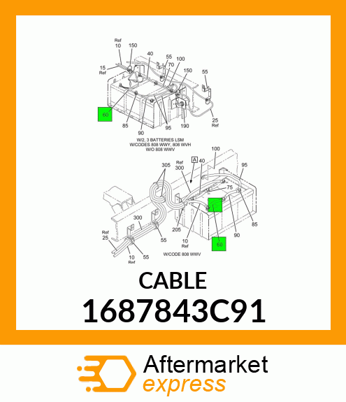 CABLE 1687843C91