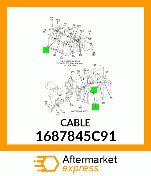 CABLE 1687845C91