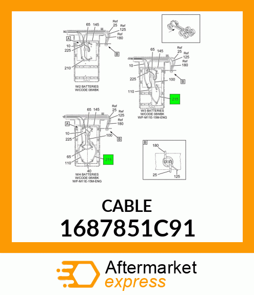 CABLE 1687851C91