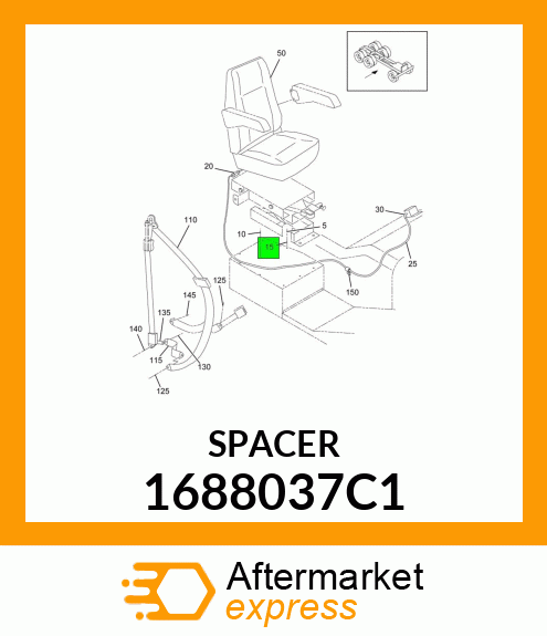 SPACER 1688037C1